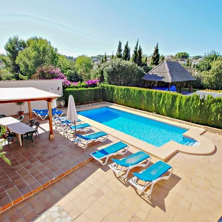 Emilia - With Ocean View And Private Pool In Villa Benissa